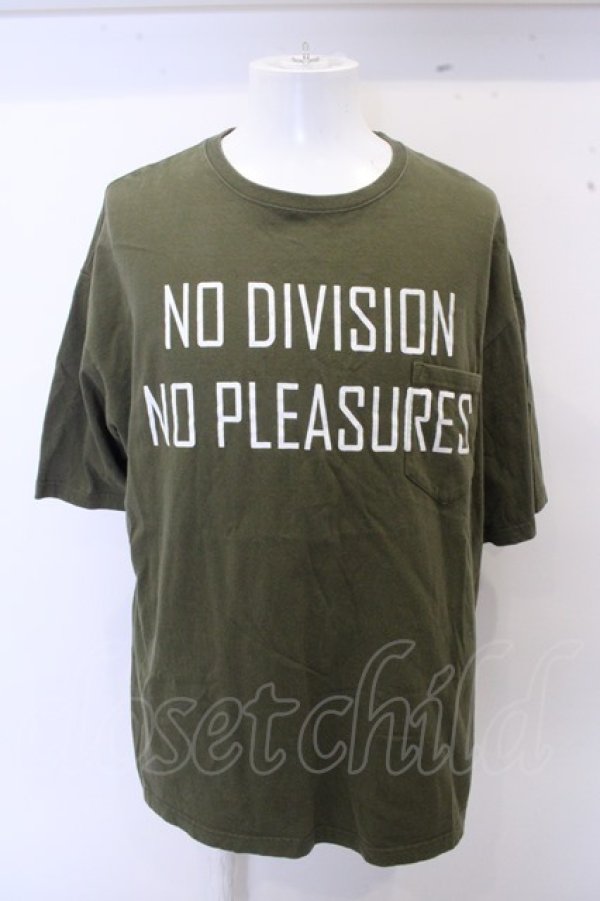 SALE】ALLAROUND Tシャツ.NO DIVISION NO PLEASURES /カーキ/ O-23-02