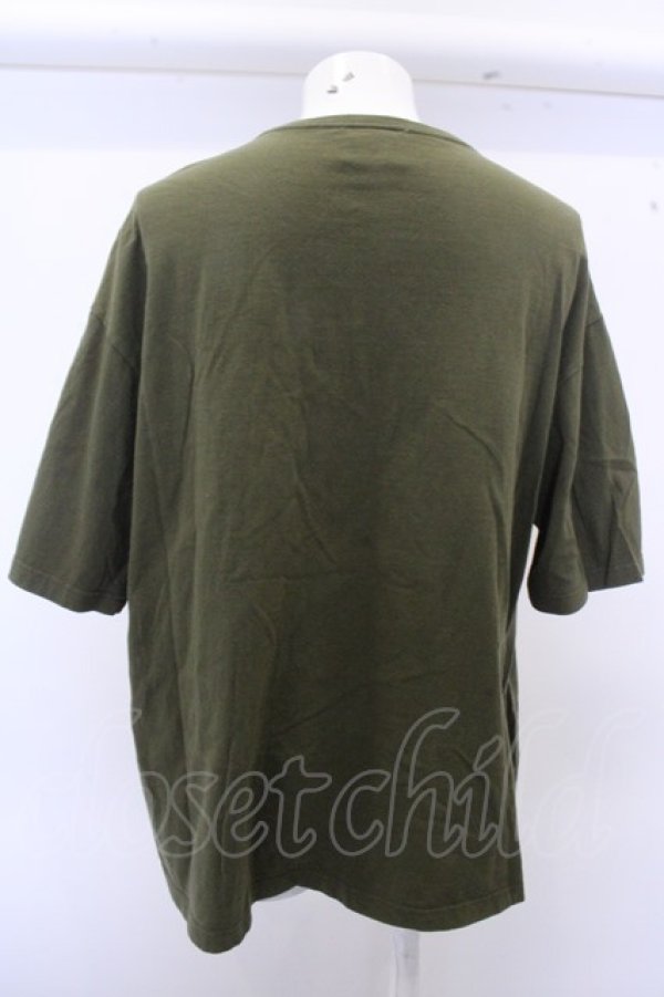 画像3: 【SALE】ALLAROUND Tシャツ.NO DIVISION NO PLEASURES /カーキ/ O-23-02-27-021-AL-ts-YM-ZT277 (3)