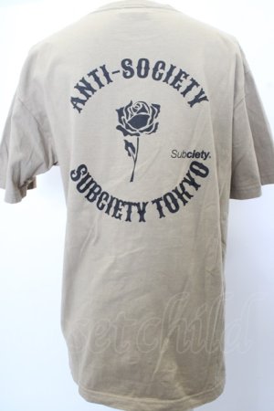 画像: 【SALE】Subciety Tシャツ.ANTI-SOCIETY O-23-03-09-032-KU-ts-YM-ZT108