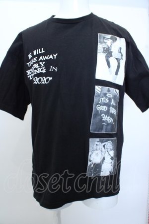 画像: 【SALE】GALLIS ADDICTION Tシャツ.ランダムパッチ /ブラック/F O-23-03-14-059-GA-ts-YM-ZT028