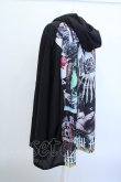 画像2: 【セール】ALTER VENOMV パーカー.バックプリントメッシュドルマン /ブラック/ O-23-03-17-004-AL-to-YM-ZT398 (2)
