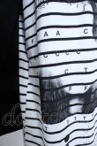 画像2: 【WINTERセール】A.F ARTEFACT トップス.Layered Over sized Top /ブラックｘホワイト/ O-23-03-22-054-A.-to-YM-ZT067 (2)