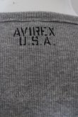 画像2: 【SALE】AVIREX Tシャツ.ロングテレコ /グレー/M O-23-03-27-077-CI-ts-YM-ZT60 (2)