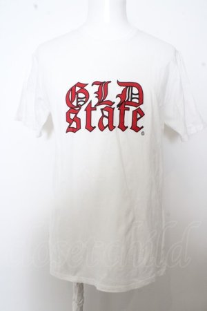 画像: 【SALE】GalaabenD Tシャツ.GLD state print /ホワイト/ｍ O-23-04-06-012-Ga-ts-YM-ZT434