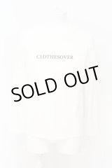 画像: 【WINTERセール】NO ID. カットソー.CLOTHESOVERプリントロンT /ホワイト/2 O-23-04-30-065-NO-to-YM-ZT098