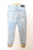 画像4: 【SALE】ZARA MAN パンツ.ラベルクロップドダメージスキニー /インディゴ/EU 40 O-23-06-16-012-ZA-pa-YM-ZT182 (4)