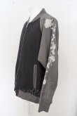 画像4: 【セール】NO ID. BLACK ジャケット.エンブロイダリーリバーシブルBIG'23SS /グレー/ONE O-23-06-24-028-NO-ja-YM-ZT227 (4)