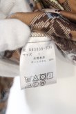 画像5: 【セール】NO ID. シャツ.プレミアムエステルスウェード花柄プリントショートカラー /ベージュ/1 O-23-06-24-033-NO-sh-YM-ZT209 (5)