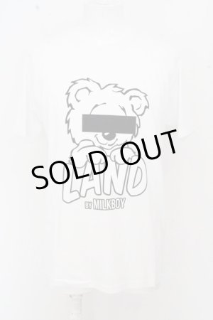 画像: 【SALE】MILK BOY Tシャツ.【タグ付き】BEAR LAND /ホワイト/F O-23-06-24-047-MI-ts-YM-ZT373