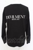 画像5: 【SALE】Moonage Devilment(清春) カットソー.BACK PRINT PULLOVER /ブラック/44 O-23-06-24-073-Mo-to-YM-ZT209 (5)