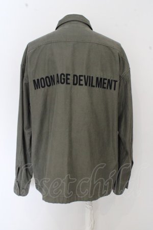 画像: 【SALE】Moonage Devilment(清春) ジャケット.Embroidery Over Military Jacket /カーキ/48 O-23-06-24-094-Mo-ja-YM-ZT289
