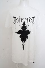 画像: 【SALE】kiryuyrik Tシャツ.DropShoulderT-Shirts Shadow Rose /ホワイト/S O-23-07-23-015-ki-ts-YM-ZT391