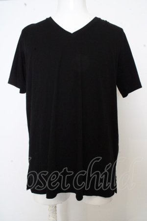 画像: 【SALE】NO ID. Tシャツ.【タグ付き】ロイヤルクールＶ /ブラック/1 O-23-07-25-026-NO-ts-YM-ZT425