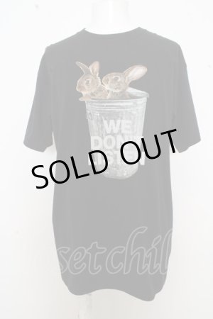 画像: 【SALE】MILK BOY Tシャツ.【タグ付き】BUNNY TRASH /ブラック/XL O-23-07-25-027-MI-ts-YM-ZT425