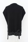 画像3: 【SALE】ZARA ニット.スリットコードサイドノースリーブ /ブラック/EU S O-23-08-02-001-ZA-to-YM-ZT405 (3)