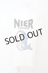 画像: 【SALE】NieR Clothing Tシャツ.WHITE COTTON T-SHIRT【SHARK】 /ホワイト/XL O-23-08-09-001-Ni-ts-IG-ZT422