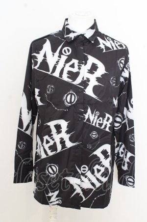 画像: 【SALE】NieR Clothing シャツ.ORIGINAL Y-Shirt /ブラック?ホワイト/F O-23-08-09-007-Ni-sh-IG-ZT422