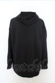 画像4: 【SALE】NieR Clothing パーカー.BLACK SLEEVE BUTTON HOODIE /ブラック/F O-23-08-09-023-Ni-to-IG-ZT408 (4)