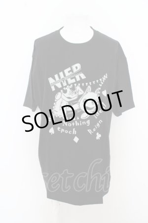 画像: 【SALE】NieR Clothing Tシャツ.NieRちゃんNieRくんptビッグ /ブラック/XXXL O-23-08-09-024-Ni-ts-IG-ZT407
