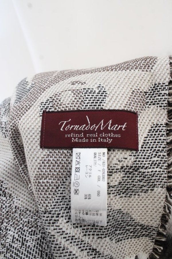 画像2: 【SALE】TORNADO MART ストール.タイガージャガード'20AW /パターン/F O-23-08-24-045-TO-za-YM-ZT342 (2)