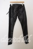画像5: 【SALE】青激-SEIGEKI- パンツ.Eco Bio Washed Leather /ブラック/28 O-23-09-14-022-GE-pa-YM-ZT-ML022 (5)