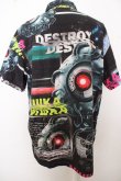 画像3: 【SALE】MISHKA / PRINT総柄半袖シャツ O-23-09-22-065-KU-sh-YM-ZT262 (3)