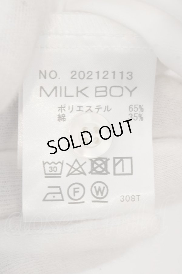 画像4: 【SALE】MILK BOY / シャツ.【タグ付き】LOGO TIED O-23-09-25-037-MI-sh-YM-OS (4)