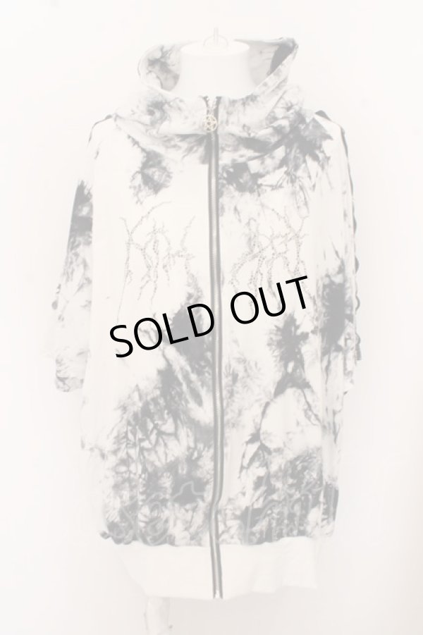 画像1: 【SALE】REFLEM / パーカー.×HIKARI SHIINA ラインストーンタイダイZIP HOODIE'20SS O-23-09-25-039-RE-to-YM-ZT462 (1)