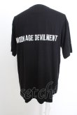 画像2: 【SALE】Moonage Devilment(清春) / Embroidery Over Tシャツ O-23-10-09-065-Mo-ts-YM-ZT521 (2)