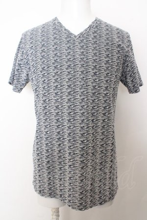 画像: 【SALE】GOSTAR DE FUGA / Buffering ランダムハ゜イルVネックTシャツ’17SS O-23-10-09-019-GO-ts-YM-ZT496