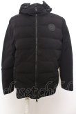 画像1: 【WINTERセール】1piu1uguale3 RELAX / TOPS/ハイネックバックロゴ中綿パーカー O-23-10-18-003-1p-ou-YM-ZT-M014 (1)