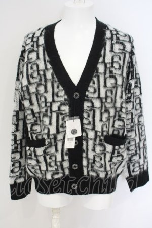 画像: 【SALE】BUFFALO BOBS / 【タグ付き】LAD-CARDIGAN(ラッド-カーディガン）モノグラムニット O-23-11-20-001-BU-to-YM-ZT482