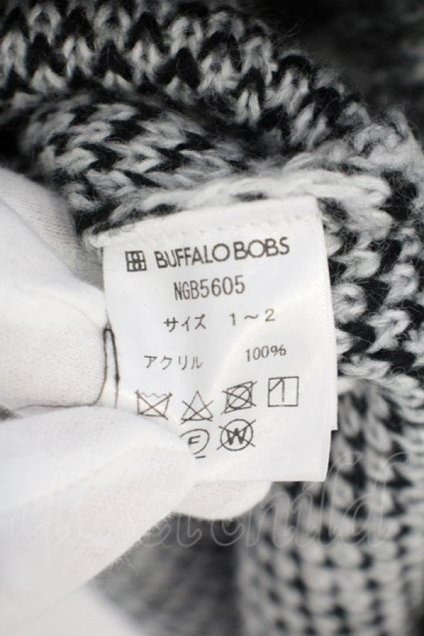 画像3: 【SALE】BUFFALO BOBS / 【タグ付き】LAD-CARDIGAN(ラッド-カーディガン）モノグラムニット O-23-11-20-001-BU-to-YM-ZT482 (3)