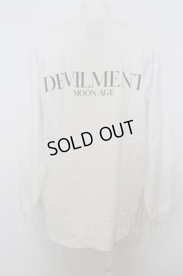 画像3: 【WINTERセール】Moonage Devilment(清春) / BACK PRINT PULLOVER カットソー O-23-12-28-024-Mo-to-YM-ZT022 (3)