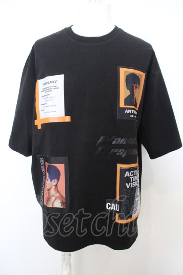 画像1: 【WINTERセール】ATTI / プリントパッチBIG　Tシャツ O-23-12-30-1003-BE-ts-YM-ZT009 (1)