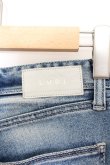 画像3: 【WINTERセール】LUDI / ペインティングダメージストレッチデニムパンツ O-23-12-30-1020-BE-pa-YM-ZT033 (3)