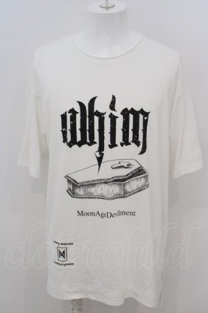 画像: 【SALE】Moonage Devilment（清春） / COFFIN Tシャツ 46 ホワイト O-24-02-23-087-MO-ts-YM-ZT294