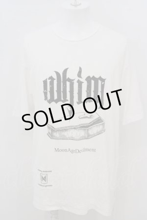 画像: 【WINTERセール】Moonage Devilment（清春） / COFFIN Tシャツ 46 ホワイト O-24-02-23-087-MO-ts-YM-ZT294