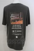 画像3: NIL DUE / NIL UN TOKYO / TOUR RACK Tシャツ  チャコール O-24-02-23-088-NI-ts-YM-ZT293 (3)