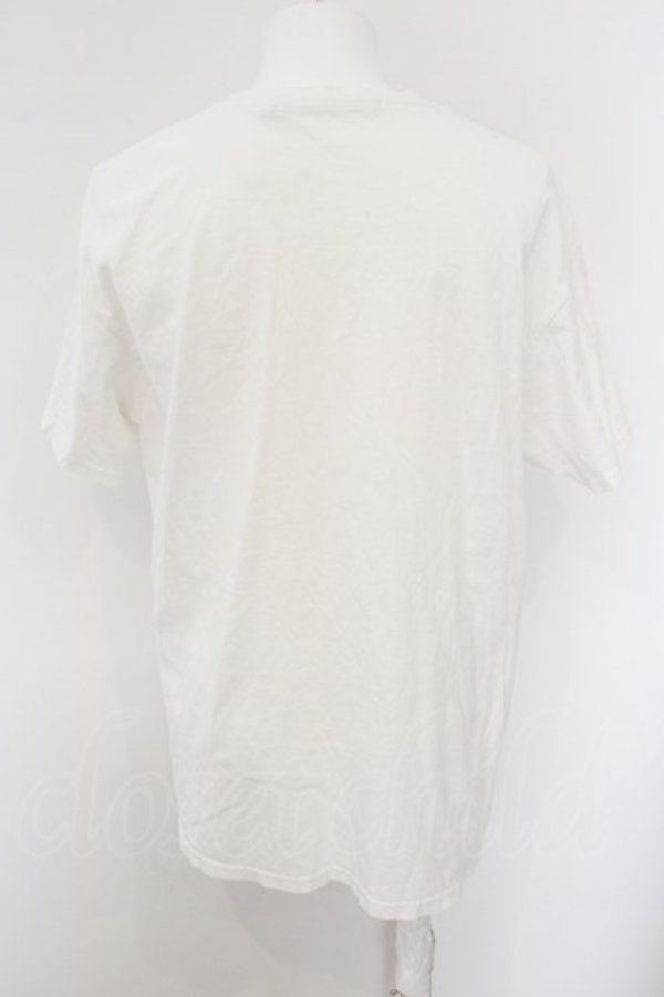 画像3: NO ID. BLACK / PVC ポケット BIGTシャツ 1 ホワイト O-24-02-25-035-NO-ts-YM-ZT184 (3)