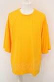 画像1: 【WINTERセール】NO ID. / ドロップショルダードレープBIG-T Tシャツ ONE オレンジ O-24-02-25-038-NO-ts-YM-ZT184 (1)