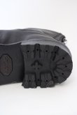 画像8: 【SALE】JULIUS / Leather Boots ３：27.7cm ブラック O-24-02-25-054-JU-sho-YM-ZT3000 (8)