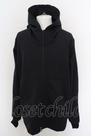 画像: 【SALE】kiryuyrik / Knit Jersey Line Hoodie M ブラック O-24-02-25-007-ki-to-YM-ZT468