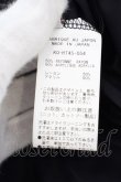 画像8: kiryuyrik / Layered Shawl Cardigan L ブラックｘホワイト O-24-02-25-010-ki-to-YM-ZT183 (8)