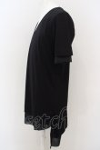 画像3: 【セール】kiryuyrik / V Neck Layered Tee M ブラック O-24-02-25-011-ki-to-YM-ZT246 (3)