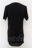 画像4: kiryuyrik / V Neck Layered Tee M ブラック O-24-02-25-011-ki-to-YM-ZT246 (4)