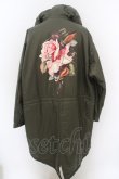 画像4: 【SALE】UNDERCOVER / GUコラボ　パデットコート XL カーキ O-24-02-25-002-UN-ou-YM-ZT-M119 (4)