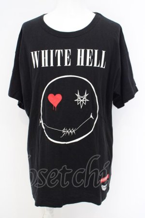 画像: MARDI GRAS / HELL SMILE BIG Tシャツ  ブラック O-24-02-26-015-MA-ts-YM-ZT059