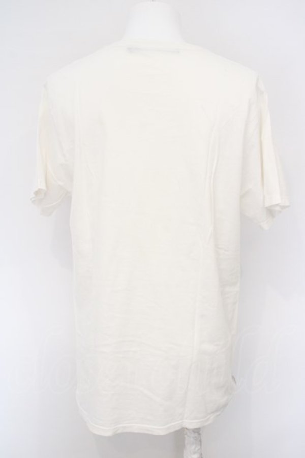 画像2: NO ID. BLACK / ギャラクシープリントBIG Tシャツ 2 ホワイト O-24-02-29-022-NO-ts-YM-ZT086 (2)