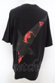 画像2: NO ID. BLACK / ツースターBIG Tシャツ ONE ブラック O-24-03-12-032-NO-ts-YM-ZT144 (2)